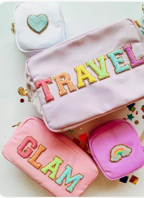 chenille letters sticker