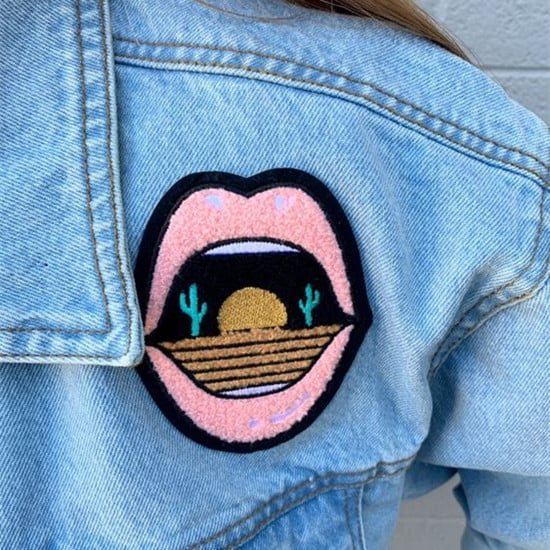 patch on jacket