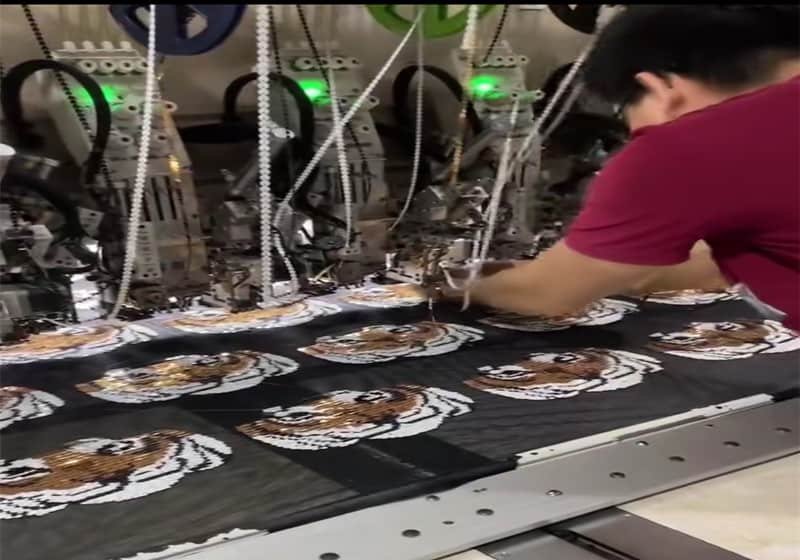 sequin patches produce