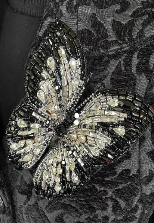 Rhinestones butterfly