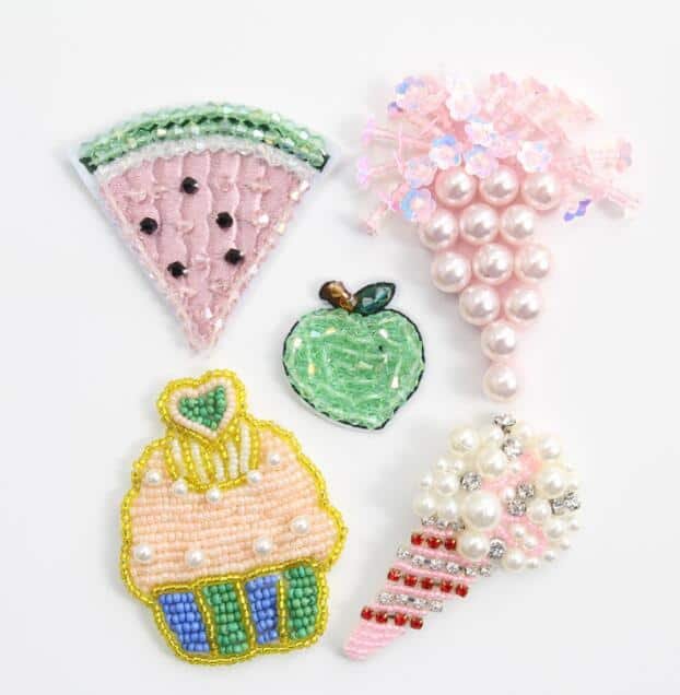 Handmake Rhinestone Patch
