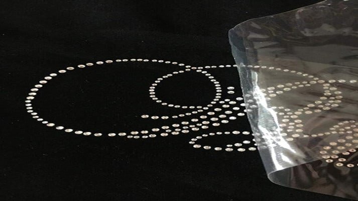 rhinestone iron on hotfix transfer decal