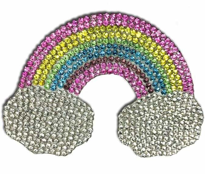 rainbow rhinestone