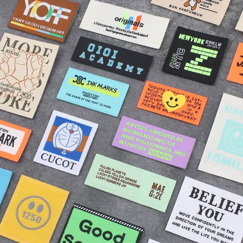 woven label