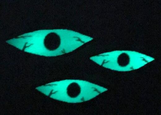 glow in the dark eye patch