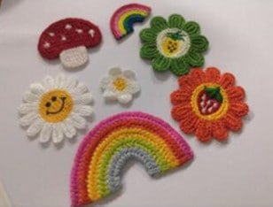 crochet mini patch