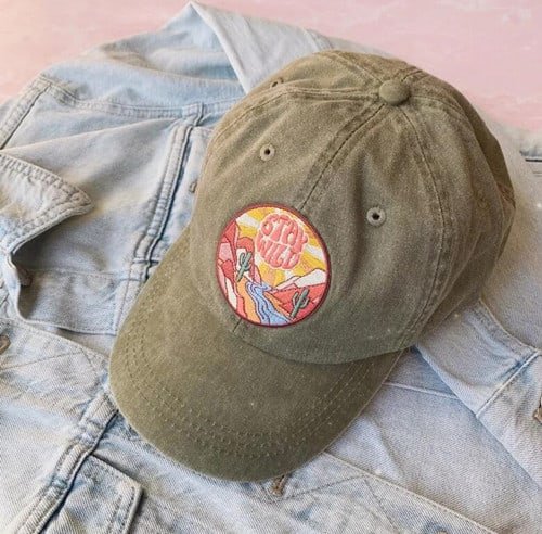 stay wild patch hat