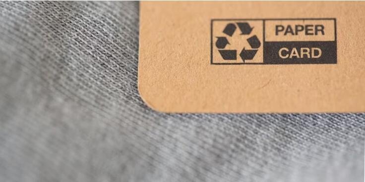 recyclable paper card