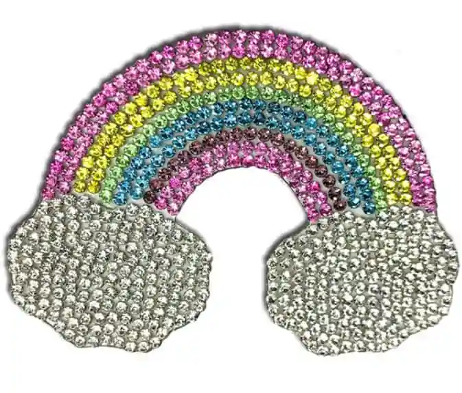 rainbow rhinestone