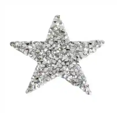 star rhinestone patch